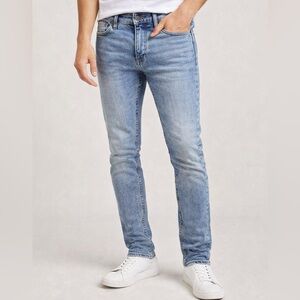 RSQ men’s Skinny Jeans W28xL32 Light Wash Stretch Denim Slim Taper